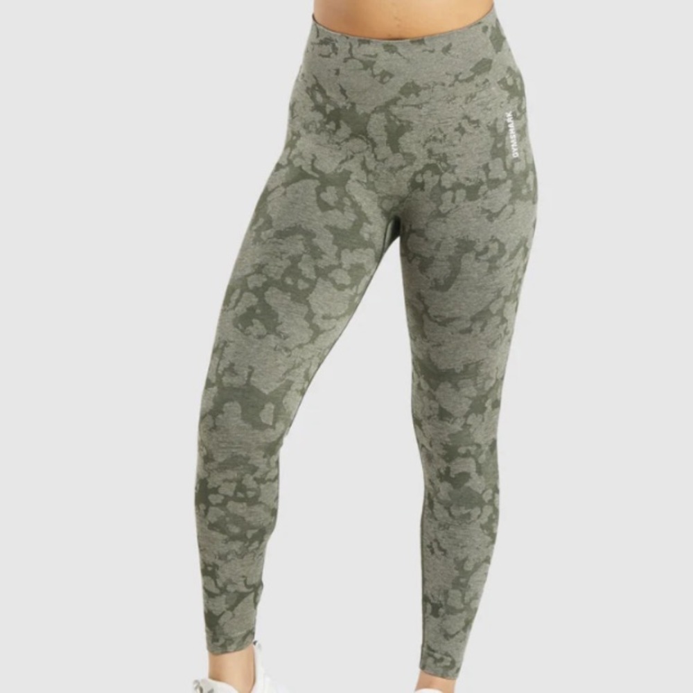 Gymshark Green Adapt Camo Leggings